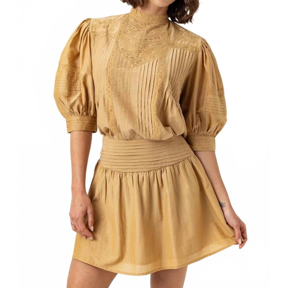 NEW SUNDAYS brushed moni top in gold